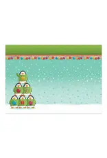 HUNKYDORY CRAFTS LTD. HUNKYDORY A MERRY LITTLE CHRISTMAS PENGUIN TREE DECO-LARGE SET