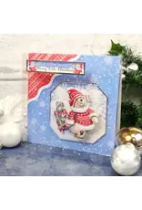 HUNKYDORY CRAFTS LTD. HUNKYDORY A MERRY LITTLE CHRISTMAS READY, SET SNOW! DECO-LARGE SET