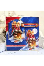HUNKYDORY CRAFTS LTD. HUNKYDORY A MERRY LITTLE CHRISTMAS SANTA'S HERE! DECO-LARGE SET