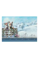 HUNKYDORY CRAFTS LTD. HUNKYDORY A MERRY LITTLE CHRISTMAS FESTIVE FRIENDS DECO-LARGE SET