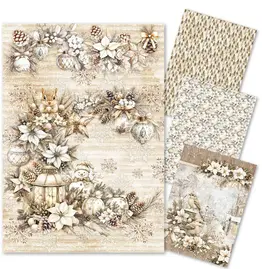 CIAO BELLA CIAO BELLA WINTER SEASON A4 RICE PAPER 4 SHEETS