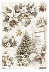 CIAO BELLA CIAO BELLA WINTER SEASON SMALL WONDERS A4 RICE PAPER