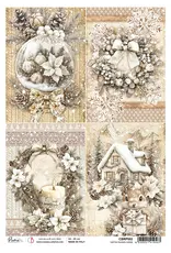 CIAO BELLA CIAO BELLA WINTER SEASON CARDS A4 RICE PAPER
