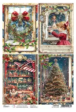 CIAO BELLA CIAO BELLA TOY SHOP CARDS A4 RICE PAPER