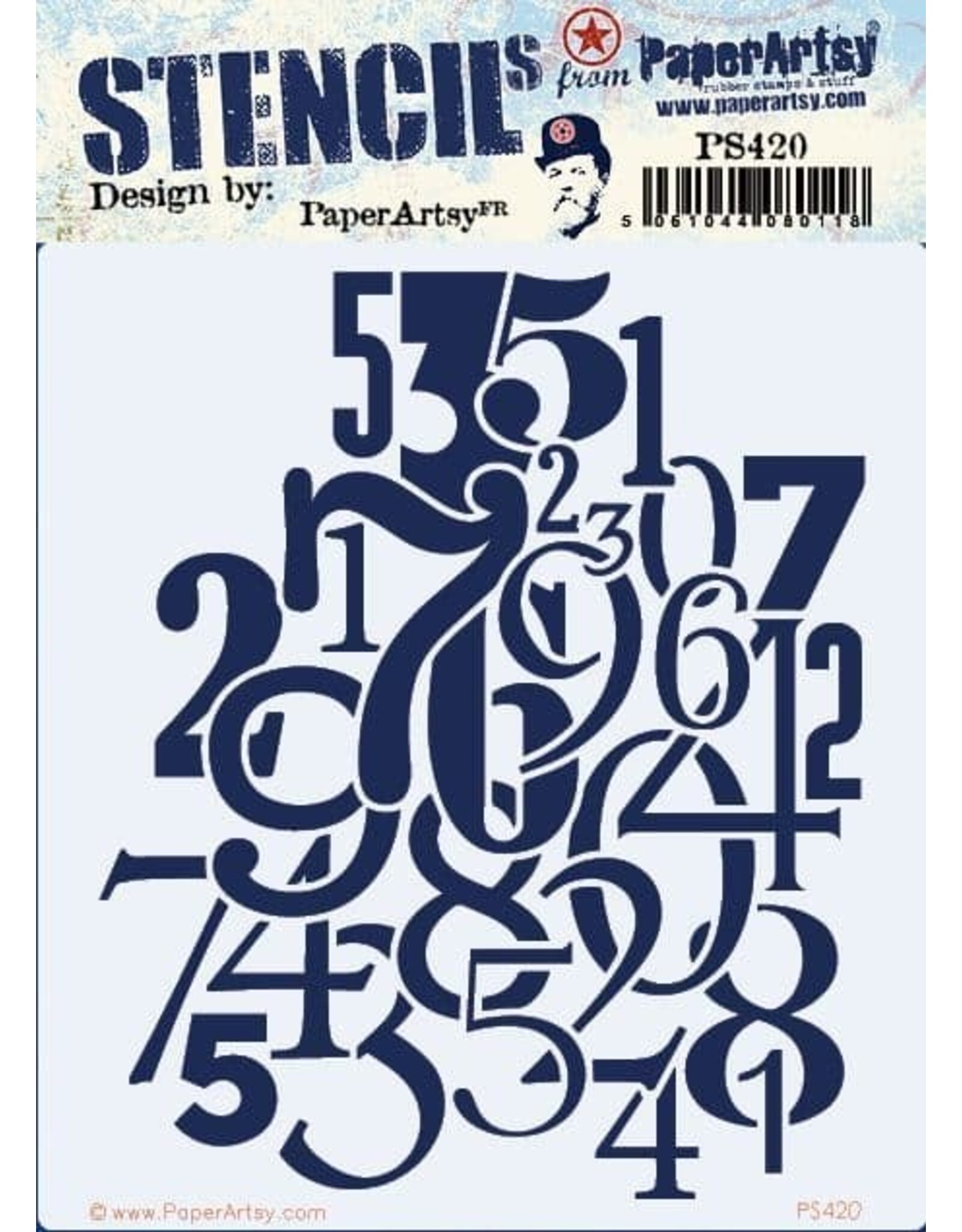 PAPER ARTSY PAPER ARTSY HOT PICKS PS420 STENCIL