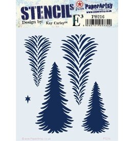 PAPER ARTSY PAPER ARTSY ECLECTICA KAY CARLEY PS216 STENCIL