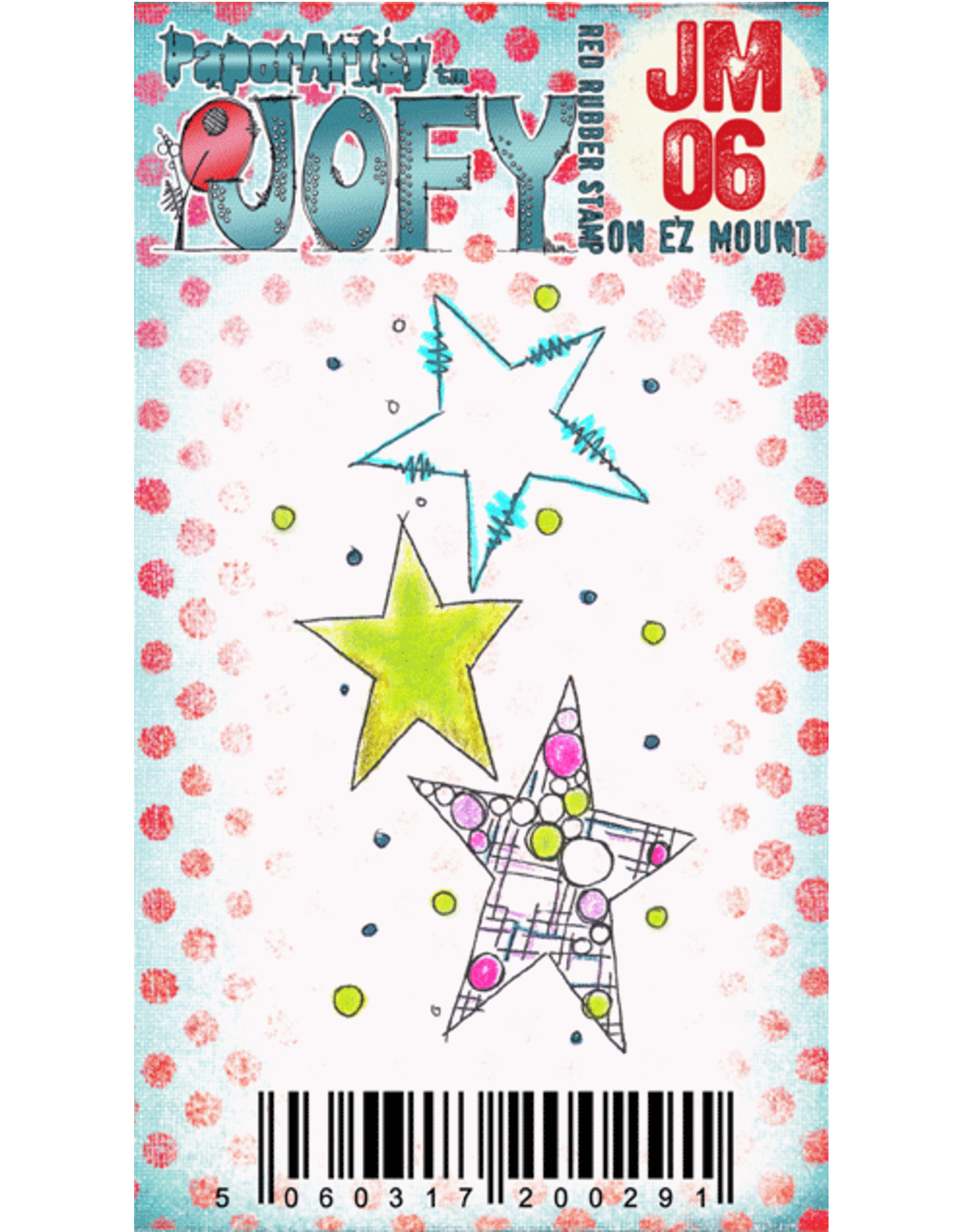 PAPER ARTSY PAPER ARTSY JOFY JM06 MINI CLING STAMP