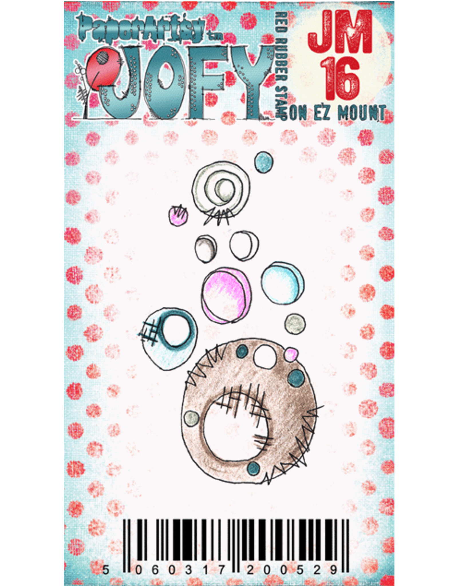 PAPER ARTSY PAPER ARTSY JOFY JM16 MINI CLING STAMP