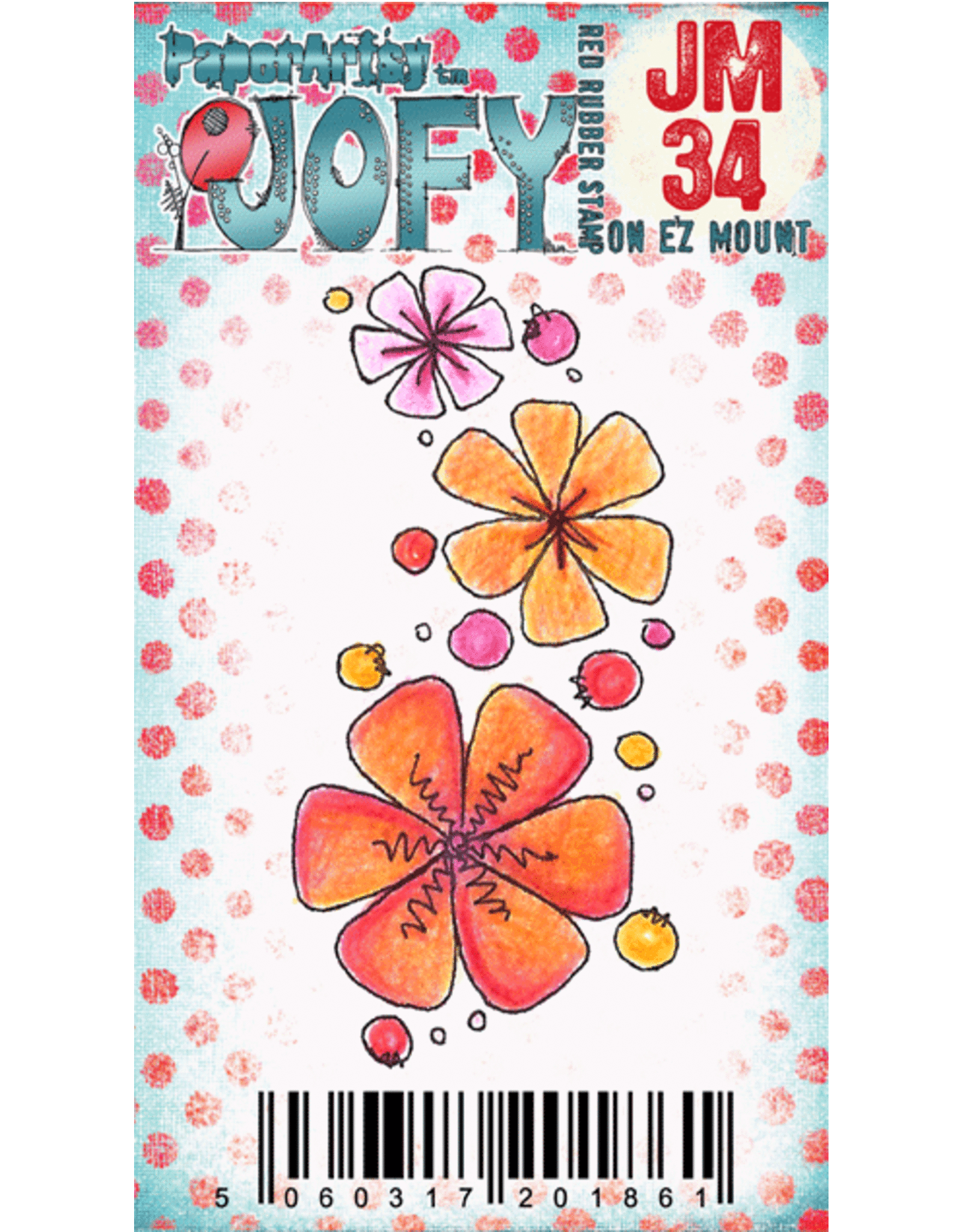 PAPER ARTSY PAPER ARTSY JOFY JM34 MINI CLING STAMP