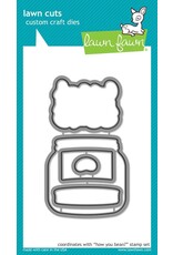 LAWN FAWN LAWN FAWN HOW YOU BEAN? DIE SET