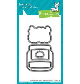LAWN FAWN LAWN FAWN HOW YOU BEAN? DIE SET
