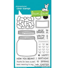 LAWN FAWN LAWN FAWN HOW YOU BEEN? CLEAR STAMP SET