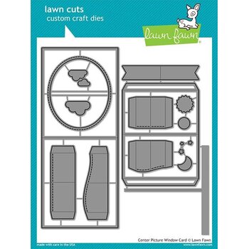 LAWN FAWN LAWN FAWN CENTER PICTURE WINDOW CARD DIE SET