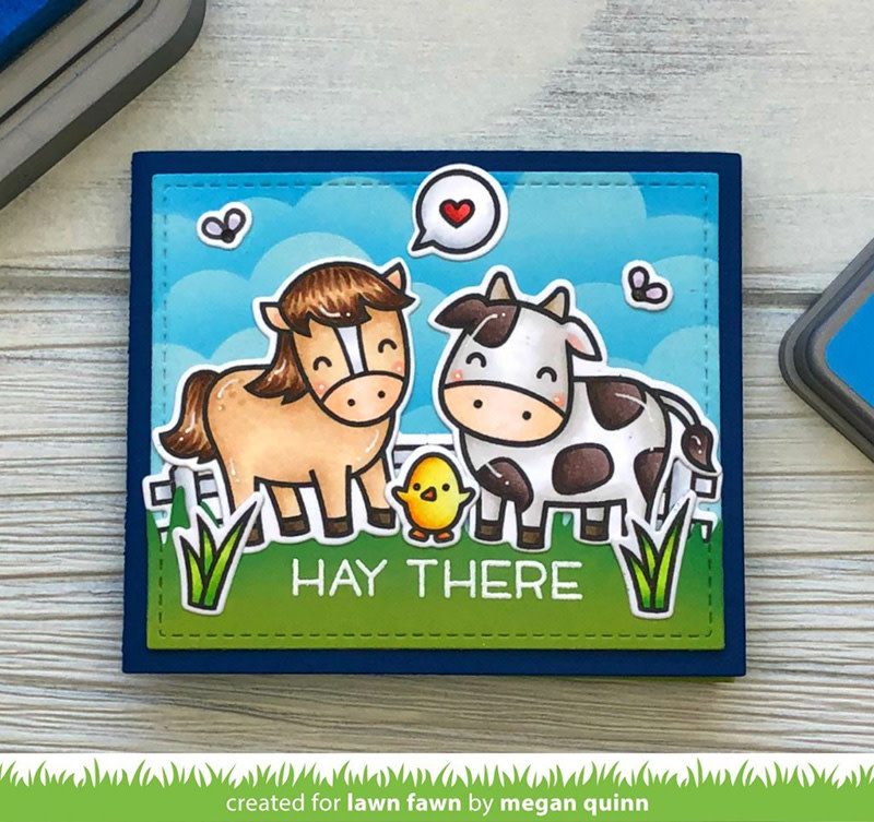 LAWN FAWN LAWN FAWN CENTER PICTURE WINDOW CARD DIE SET
