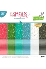 LAWN FAWN LAWN FAWN ALL THE SPARKLES 12x12 COLLECTION PACK 12 SHEETS