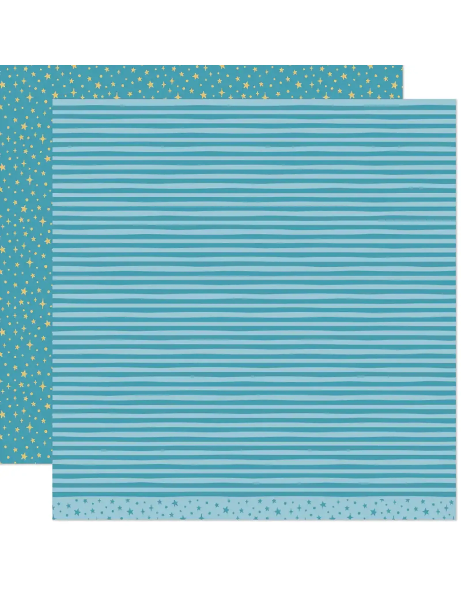 LAWN FAWN LAWN FAWN ALL THE SPARKLES AQUAMARINE 12x12 CARDSTOCK