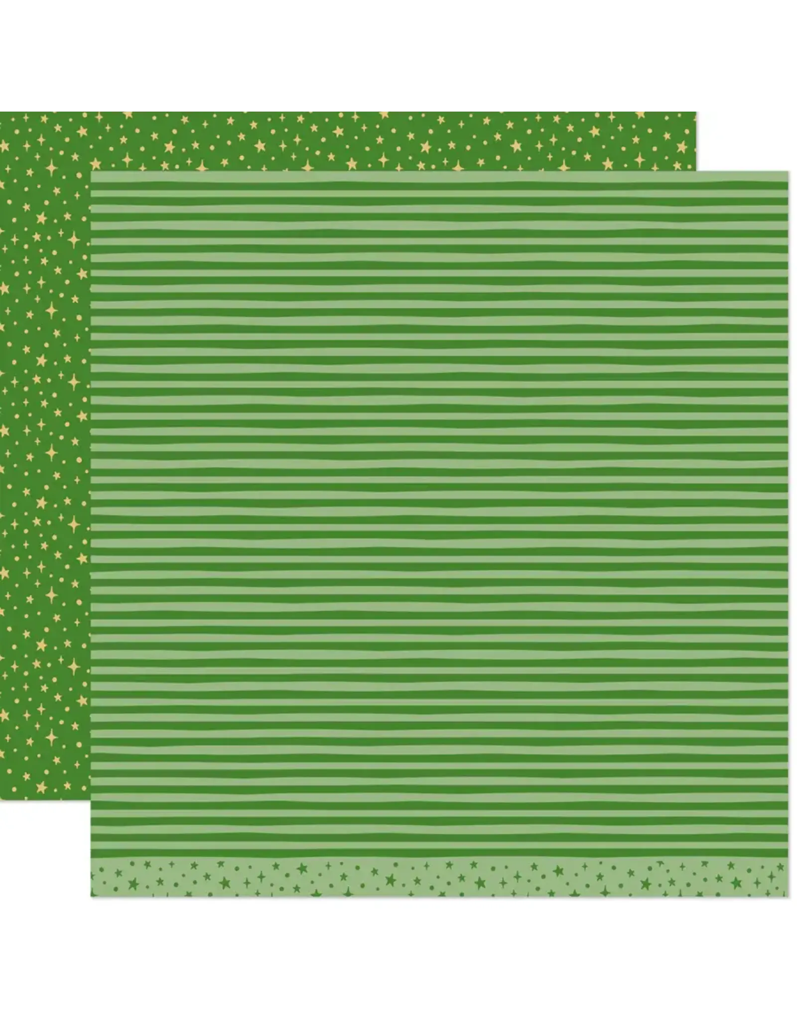 LAWN FAWN LAWN FAWN ALL THE SPARKLES JADE 12x12 CARDSTOCK