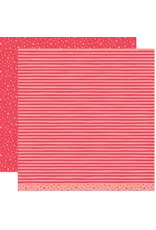 LAWN FAWN LAWN FAWN ALL THE SPARKLES RUBY 12x12 CARDSTOCK