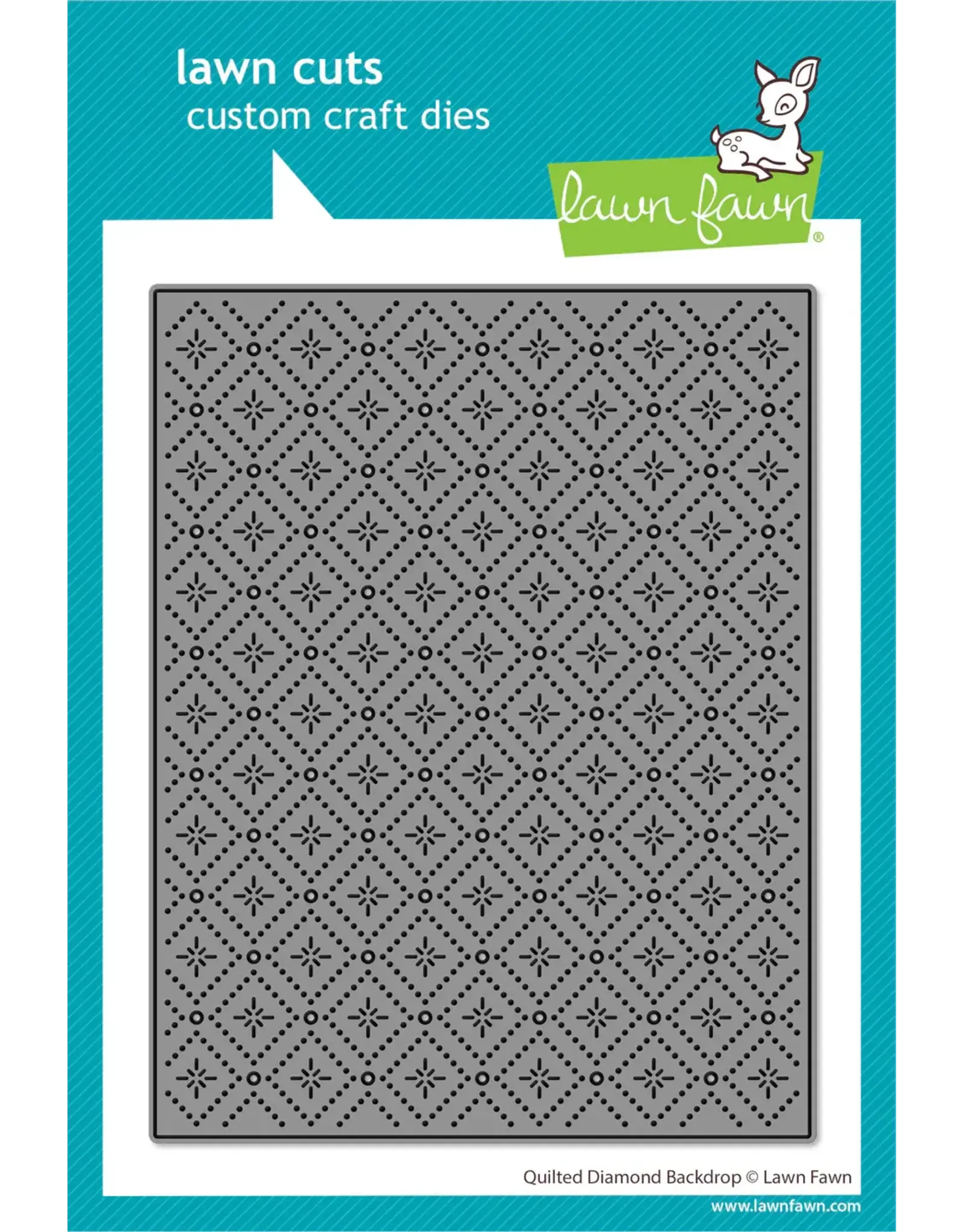 LAWN FAWN LAWN FAWN QUILTED DIAMOND BACKDROP DIE