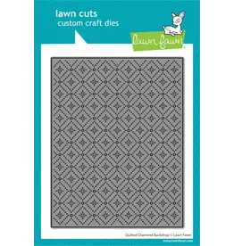 LAWN FAWN LAWN FAWN QUILTED DIAMOND BACKDROP DIE