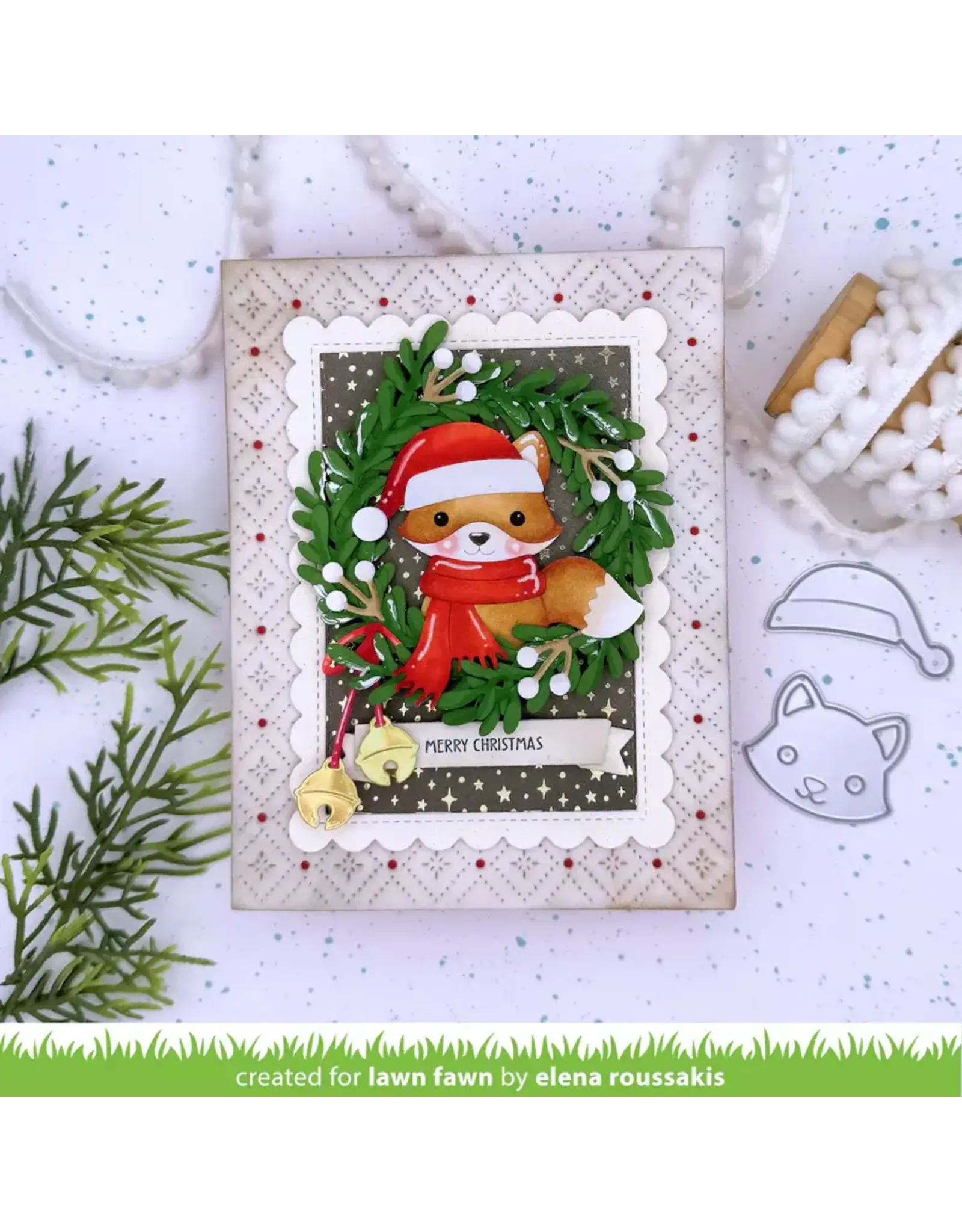 LAWN FAWN LAWN FAWN QUILTED DIAMOND BACKDROP DIE