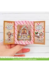 LAWN FAWN LAWN FAWN CENTER PICTURE WINDOW CARD HOLIDAY ADD-ON DIE SET