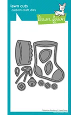 LAWN FAWN LAWN FAWN CHRISTMAS STOCKING DIE SET