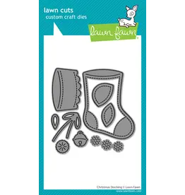 LAWN FAWN LAWN FAWN CHRISTMAS STOCKING DIE SET