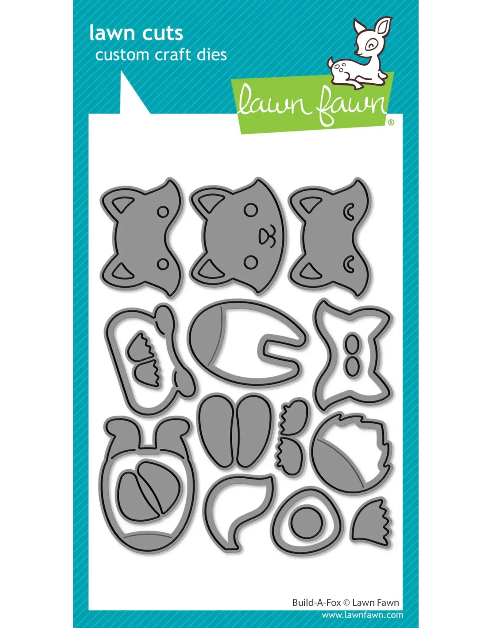 LAWN FAWN LAWN FAWN BUILD-A-FOX DIE SET