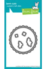 LAWN FAWN LAWN FAWN BIG MESSAGES: CHRISTMAS DIE SET