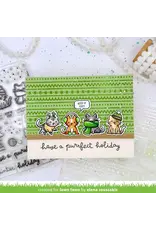LAWN FAWN LAWN FAWN COZY CATS CHRISTMAS ADD-ON CLEAR STAMP SET