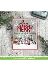 LAWN FAWN LAWN FAWN COZY CATS CHRISTMAS ADD-ON CLEAR STAMP SET