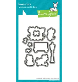 LAWN FAWN LAWN FAWN CAROLING MICE DIE SET