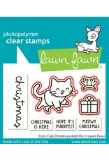 LAWN FAWN LAWN FAWN COZY CATS CHRISTMAS ADD-ON DIE SET