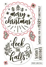 LAWN FAWN LAWN FAWN BIG MESSAGES: CHRISTMAS DIE SET