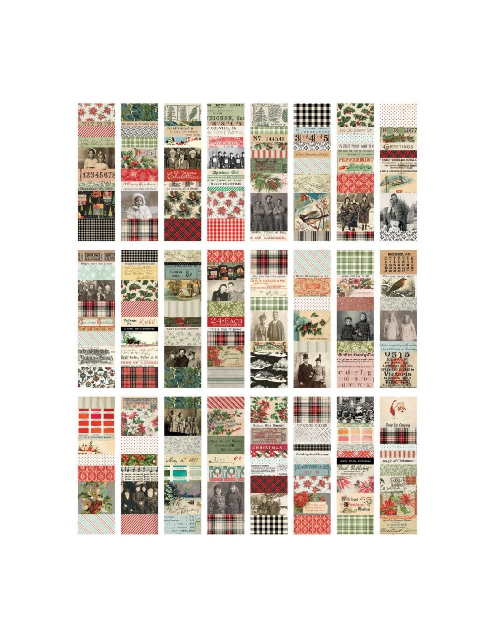 ADVANTUS TIM HOLTS IDEA-OLOGY CHRISTMAS 2024 LARGE COLLAGE STRIPS 24PC