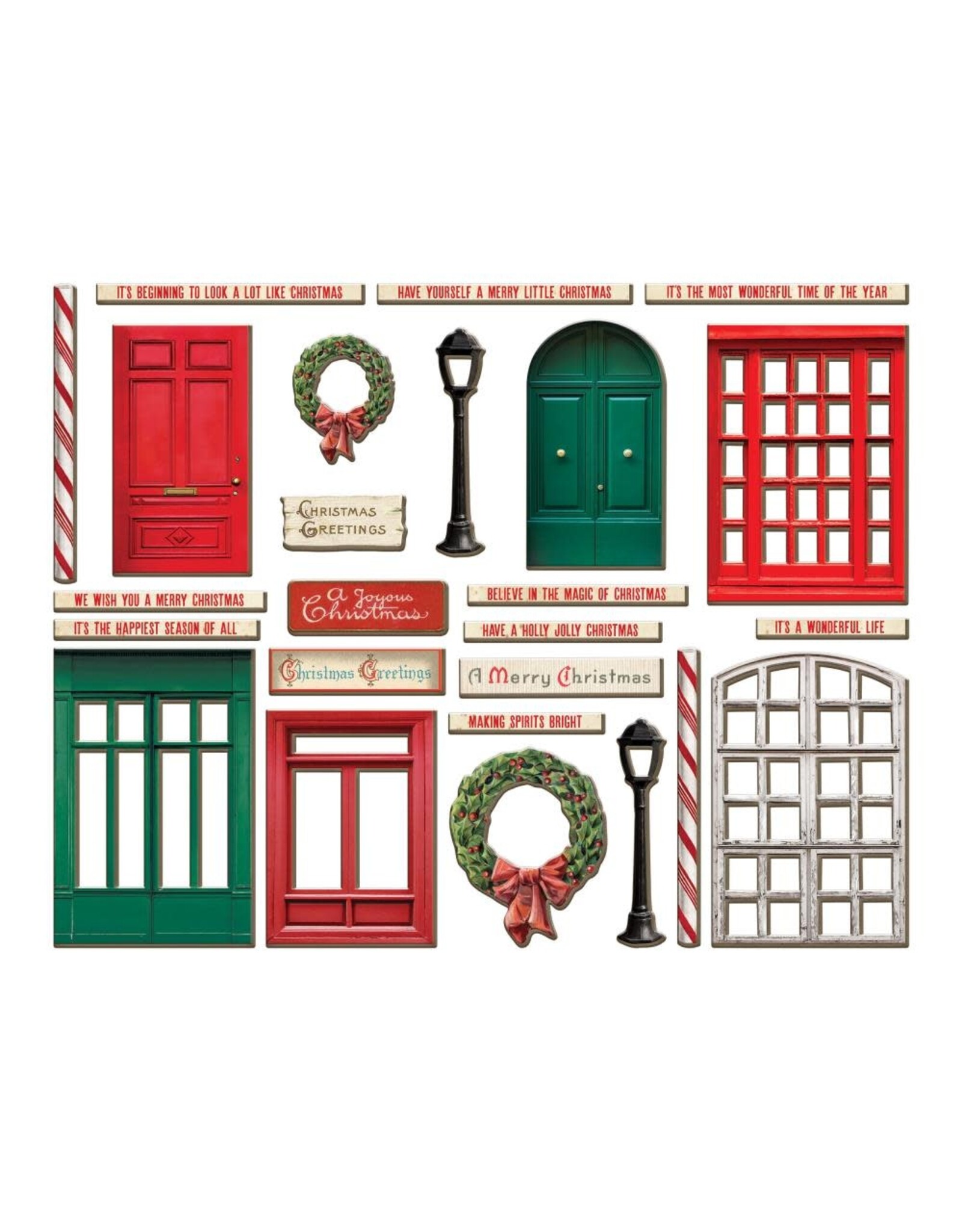 ADVANTUS TIM HOLTZ IDEA-OLOGY CHRISTMAS 2025 BASEBOARD FRAMES 25/PK