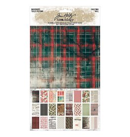 ADVANTUS TIM HOLTZ IDEA-OLOGY CHRISTMAS 2025 BACKDROPS 6x10 DOUBLE-SIDED CARDSTOCK 24 SHEETS