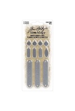 ADVANTUS TIM HOLTZ IDEA-OLOGY METAL CHRISTMAS 2025 WORD PLAQUES + TAGS 11/PK