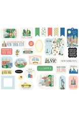 CARTA BELLA CARTA BELLA NEW YORK CITY ICONS EPHEMERA DIE CUTS