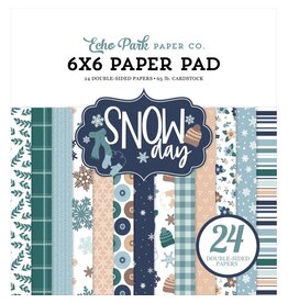 ECHO PARK PAPER ECHO PARK SNOW DAY 6x6 PAPER PAD 24 SHEETS