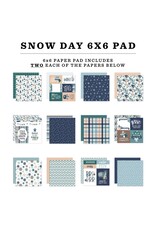 ECHO PARK PAPER ECHO PARK SNOW DAY 6x6 PAPER PAD 24 SHEETS