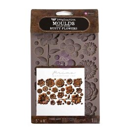 PRIMA PRIMA FINNABAIR RUSTY FLOWERS DECOR MOULDS