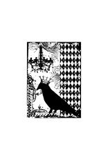 STAMPERS ANONYMOUS STAMPERS ANONYMOUS TIM HOLTZ BLACKBIRD CLING STAMP