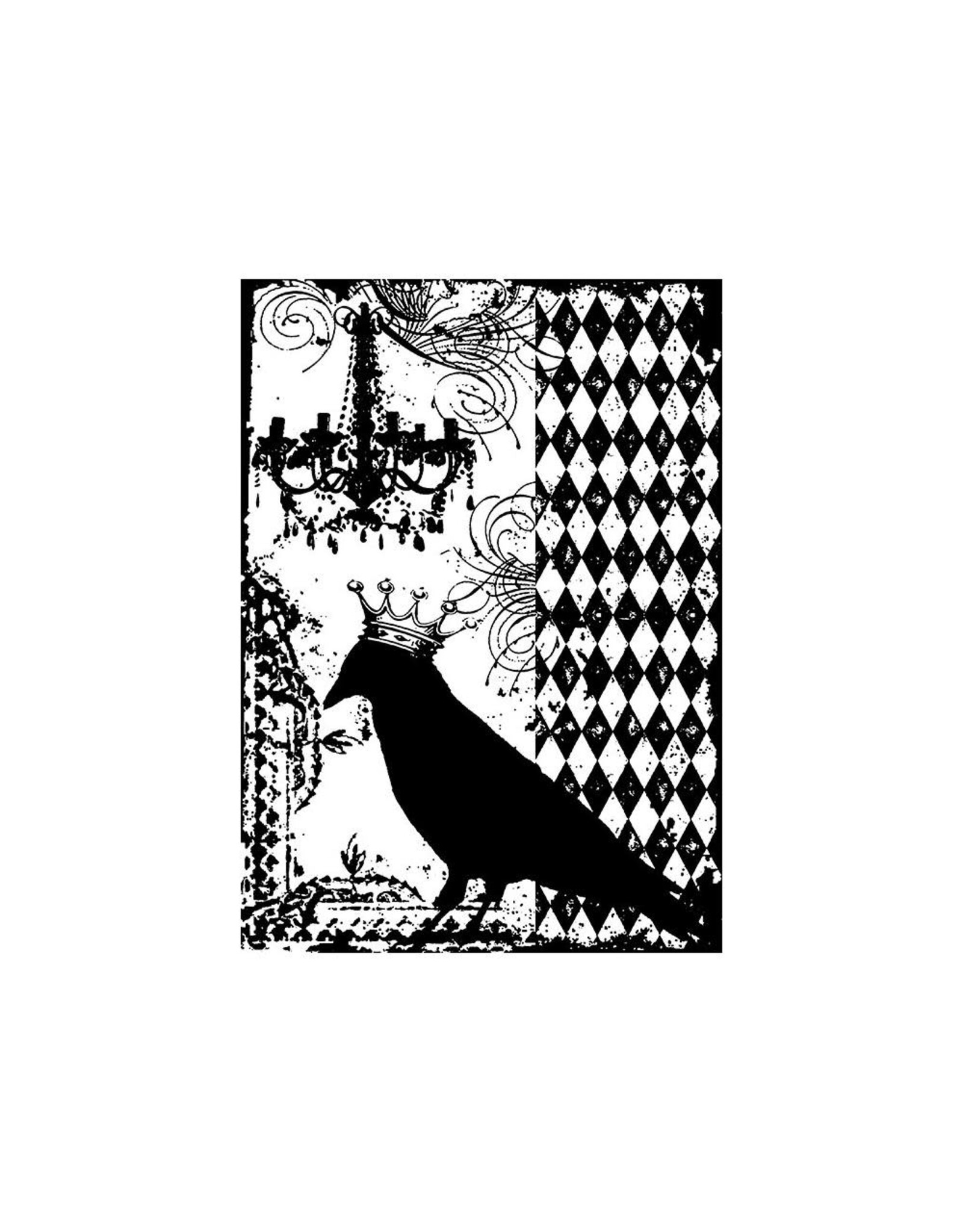 STAMPERS ANONYMOUS STAMPERS ANONYMOUS TIM HOLTZ BLACKBIRD CLING STAMP
