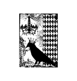 STAMPERS ANONYMOUS STAMPERS ANONYMOUS TIM HOLTZ BLACKBIRD CLING STAMP