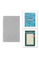 SPELLBINDERS SPELLBINDERS BEAUTIFULLY IMPERFECT COLLECTION CRACKLE PAINT 3D EMBOSSING FOLDER