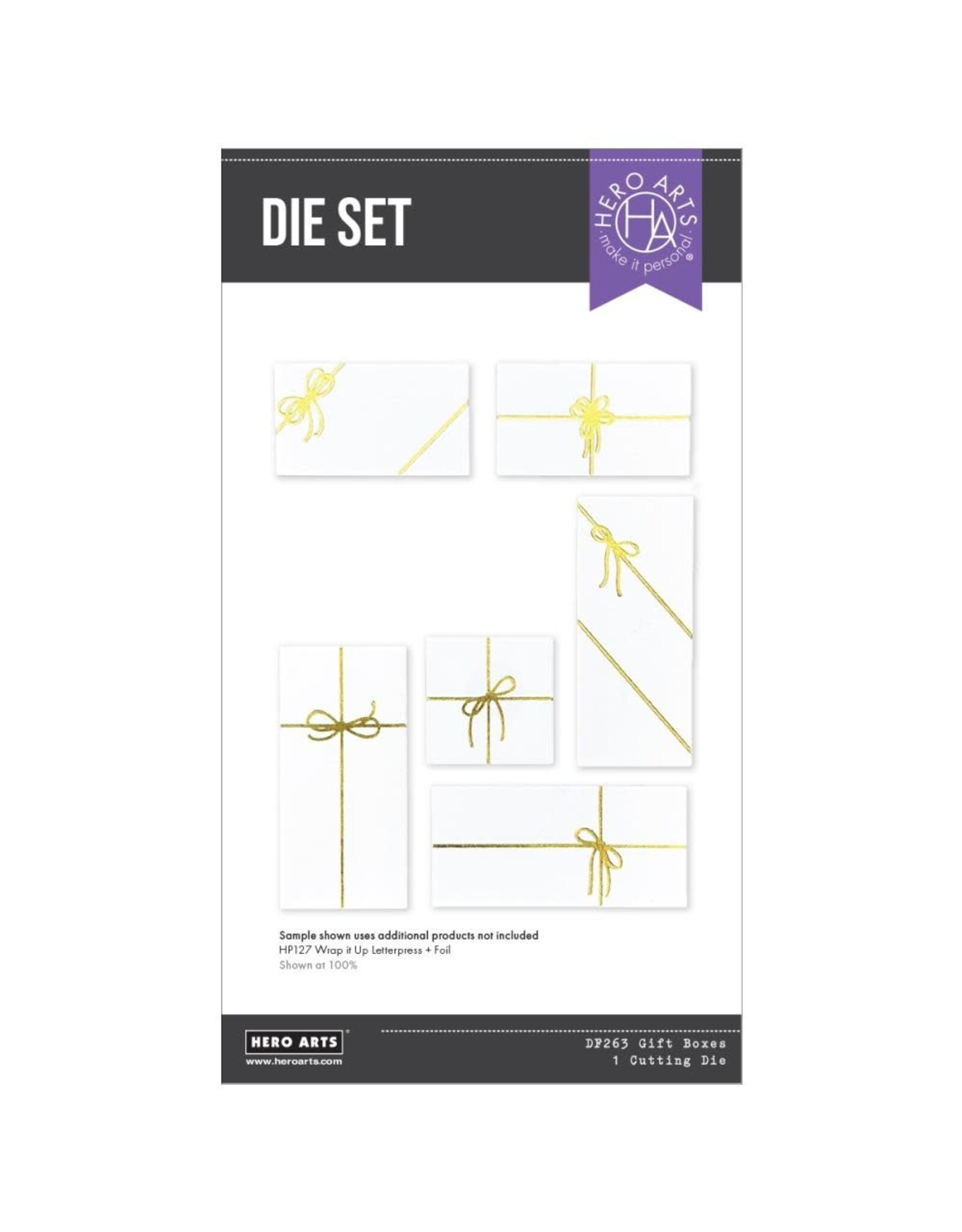 HERO ARTS HERO ARTS BEST GIFT EVER COLLECTION GIFT BOXES DIE SET