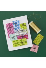 HERO ARTS HERO ARTS BEST GIFT EVER COLLECTION GORGEOUS GIFTWRAP LAYERING STENCIL SET