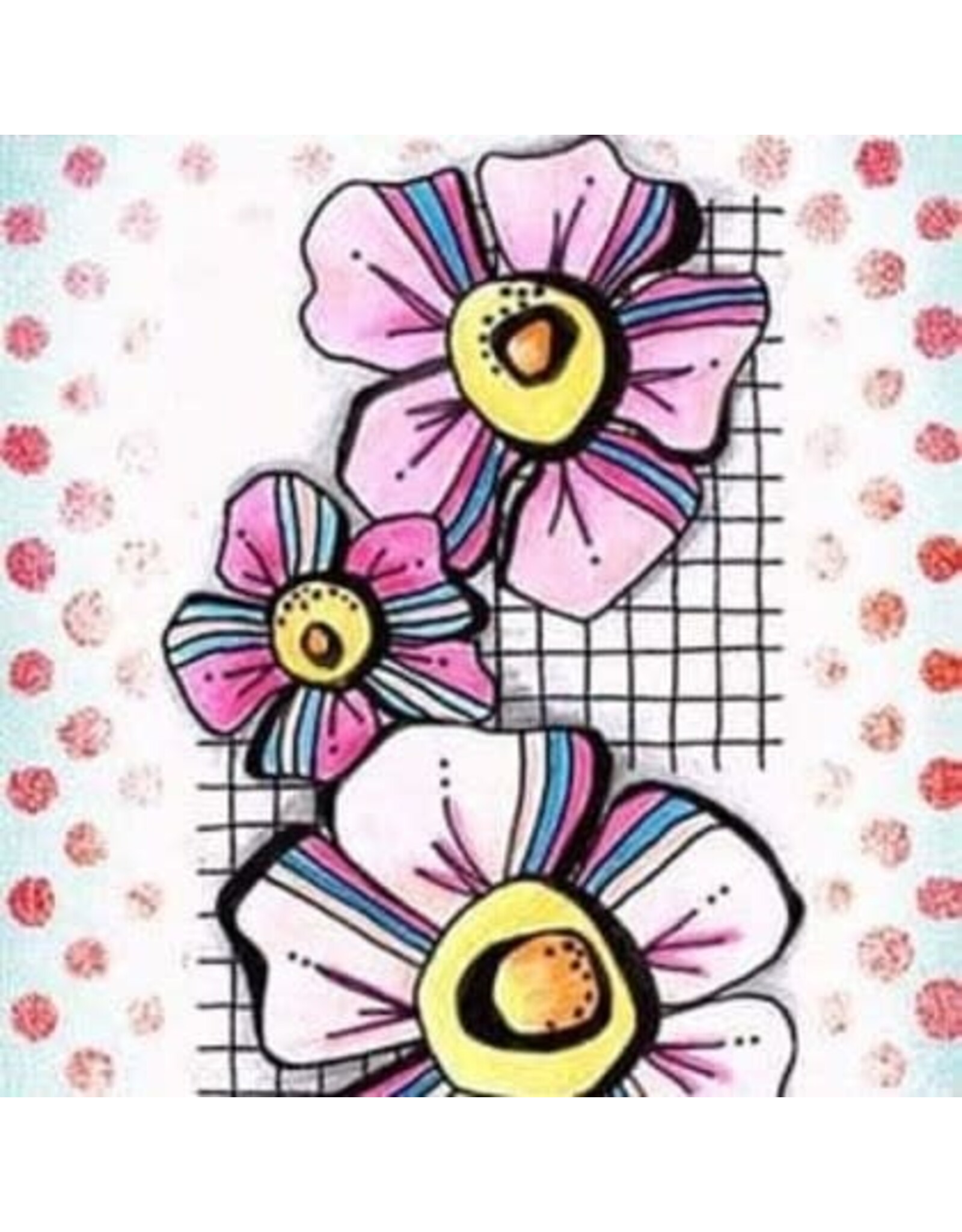 PAPER ARTSY PAPER ARTSY JOFY JM74 MINI CLING STAMP